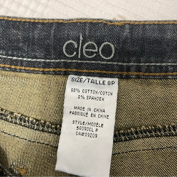 Cleo Flare Detailed Pocket Designs Denim Jeans Size US 8P - Picture 8 of 11